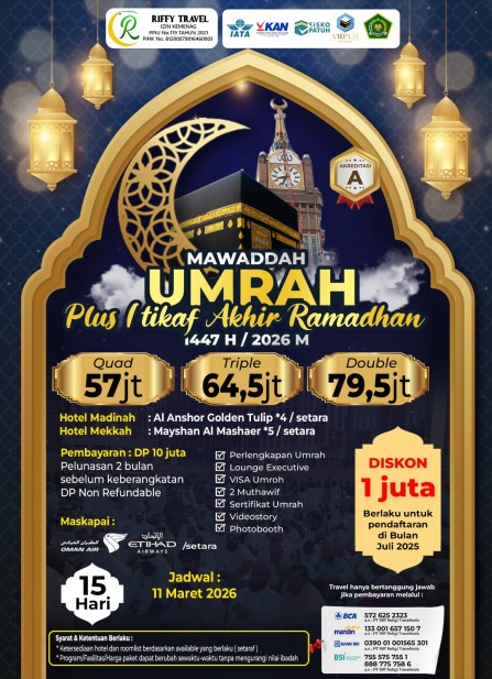 Riffy Tour Travel - Travel Umroh Terpercaya