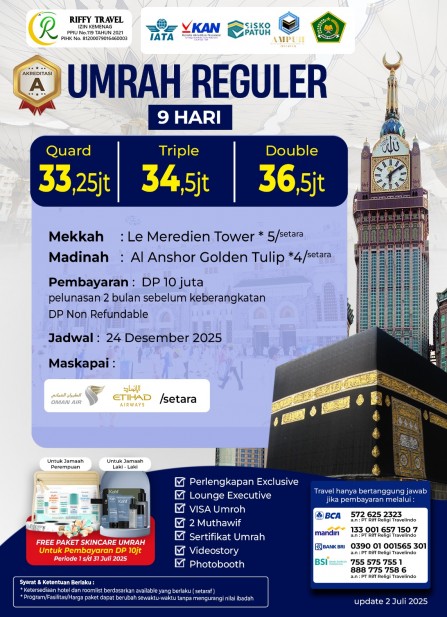 Riffy Tour Travel - Travel Umroh Terpercaya
